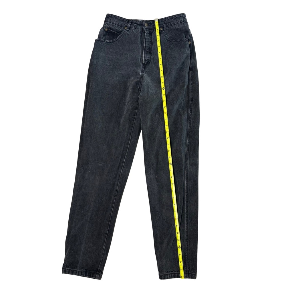 Vintage 90s Lizwear Liz Claiborne Mom Jeans Womens Black High Waisted - Picture 4 of 11
